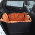 Imbottitura protettiva per seggiolino per animali domestici impermeabile per sedile singolo per auto, Orange Cloud, Purple Cloud, Green Cloud