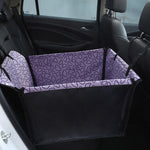 Imbottitura protettiva per seggiolino per animali domestici impermeabile per sedile singolo per auto, Orange Cloud, Purple Cloud, Green Cloud
