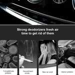 Diffusore di aromi per auto, bocchetta dell'aria, ornamento rotante per diffusore di fragranze per grammofono retrò, Gramophone+3pcs Refill Aroma
