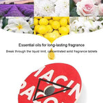 Diffusore di aromi per auto, bocchetta dell'aria, ornamento rotante per diffusore di fragranze per grammofono retrò, Gramophone+3pcs Refill Aroma
