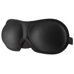 Maschera per gli occhi per il sonno antiscivolo in silicone regolabile 3D Maschera per la protezione degli occhi in memory foam tridimensionale