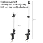 Supporto telescopico da soffitto per smartphone con clip C