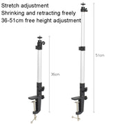 Supporto telescopico da soffitto per smartphone con clip C
