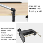 Supporto telescopico da soffitto per smartphone con clip C