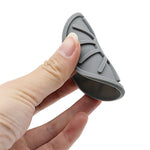 Interno per riporre i sottobicchieri in silicone antiscivolo per auto, 4 pezzi/set 6,8x0,3 cm, Black, Gray, Brown, Green, Wine Red