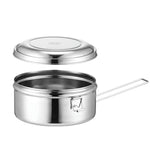 Portapranzo rotondo in acciaio inox 304 14-16 cm