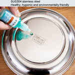 Portapranzo rotondo in acciaio inox 304 14-16 cm