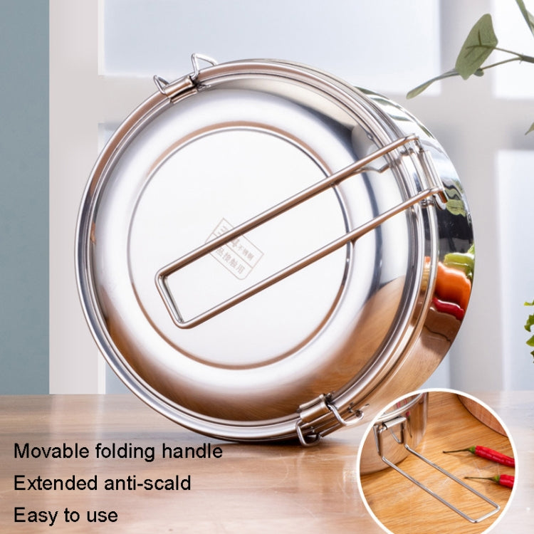 Portapranzo rotondo in acciaio inox 304 14-16 cm