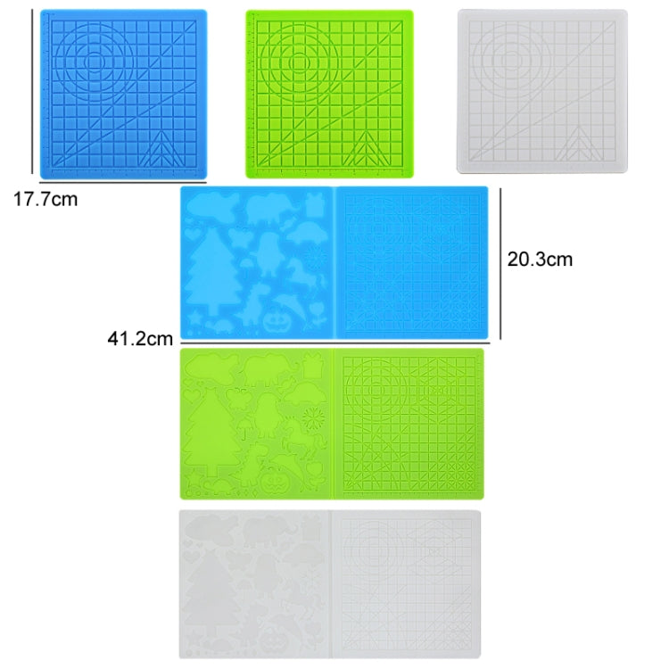 Tappetino in silicone per penna stampa 3D 20x20 cm