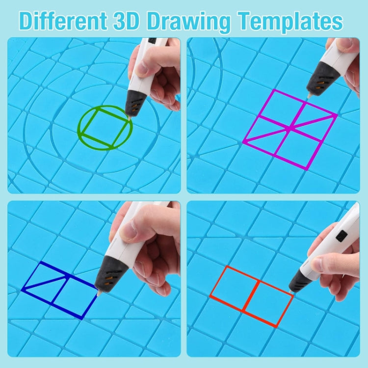 Tappetino in silicone per penna stampa 3D 20x20 cm