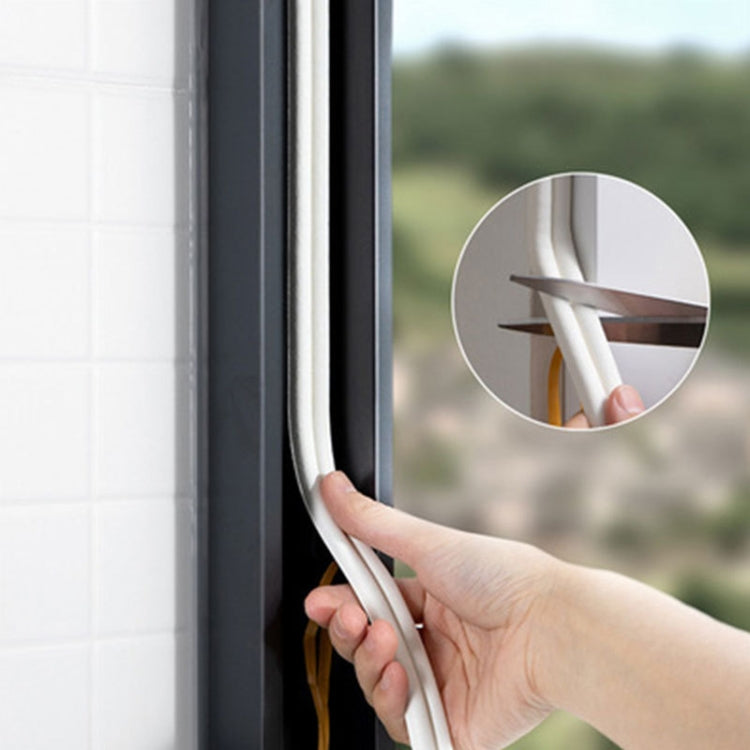Porte Finestre Antivento Insonorizzate Strisce Sigillanti Calde, 250cm x 2cm