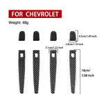 Per Chevrolet Malibu 2016-2021 8 pezzi/set adesivo maniglia porta esterna guida a sinistra