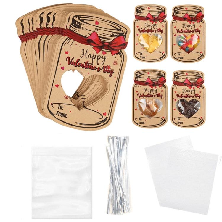 Biglietto di auguri a forma di bottiglia per San Valentino. Biglietto di scambio di regali per le feste. Biglietto con messaggio per bomboniere per bambini, 24pcs /Set, 48pcs /Set