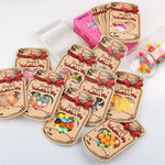 Biglietto di auguri a forma di bottiglia per San Valentino. Biglietto di scambio di regali per le feste. Biglietto con messaggio per bomboniere per bambini, 24pcs /Set, 48pcs /Set