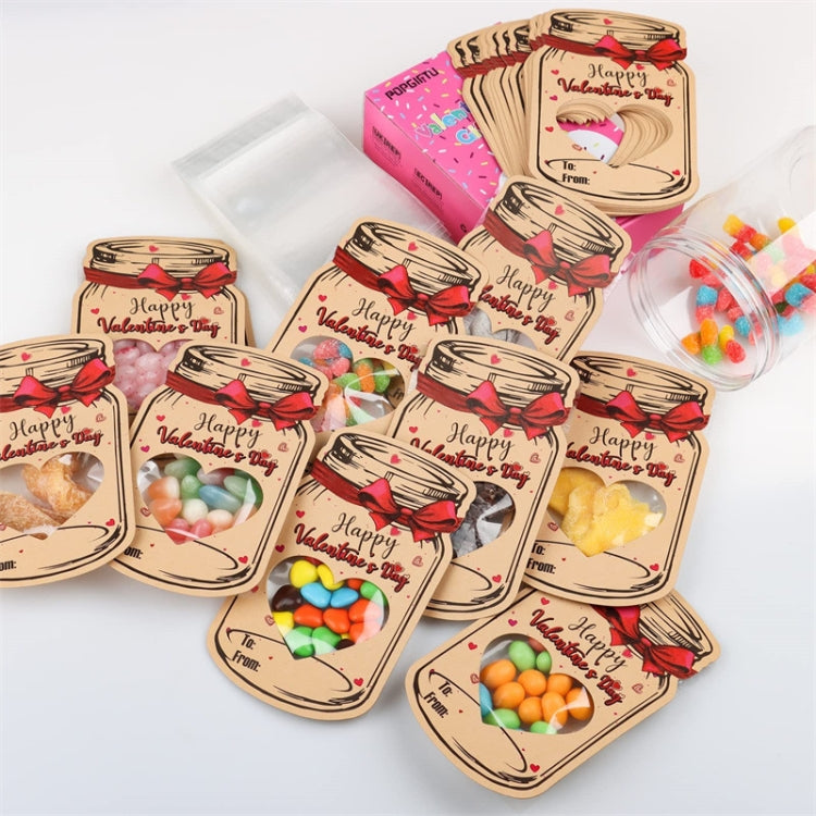 Biglietto di auguri a forma di bottiglia per San Valentino. Biglietto di scambio di regali per le feste. Biglietto con messaggio per bomboniere per bambini, 24pcs /Set, 48pcs /Set