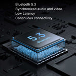 REMAX GameBuds G6 auricolare da gioco Bluetooth wireless trasparente ENC riduzione del rumore nell'auricolare da gioco, GameBuds G6