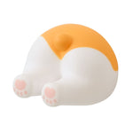 Gancio senza traccia di animali dei cartoni animati Porta spina senza traccia Porta spazzolino da bagno carino, Dinosaur Tail, Cat Tail, Lattice Tail, Pigs Tail, Corgi Tail, Duck Tail