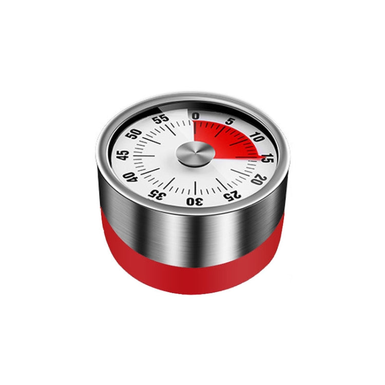 Timer meccanico da cucina in acciaio inossidabile, promemoria per la gestione del tempo degli studenti, sveglia da forno