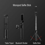 Treppiede Selfie Stick Bluetooth XT09 per smartphone