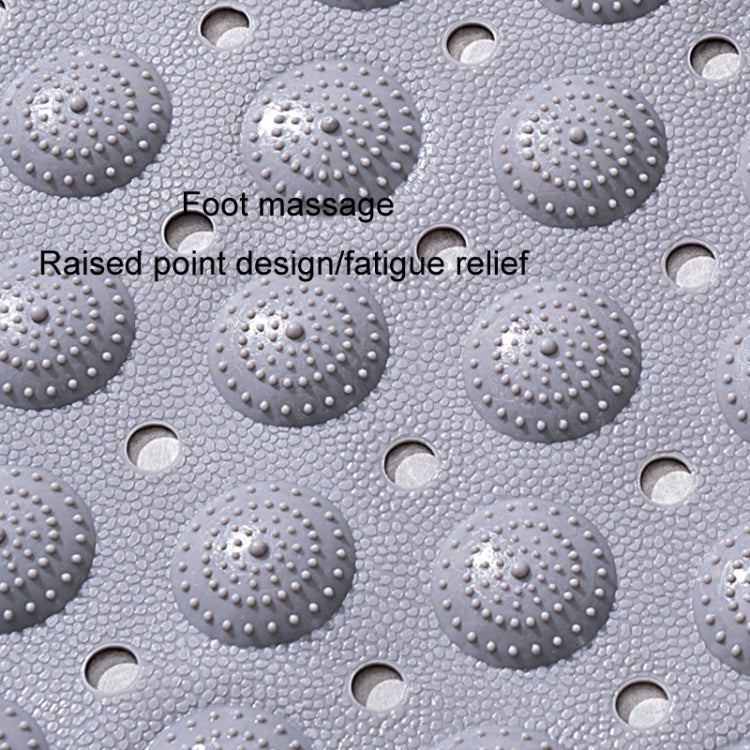 Tappetino antiscivolo per bagno in PVC, tappetino per piedi impermeabile per massaggio addensato, 36x68cm, 40x102cm, 58x88cm