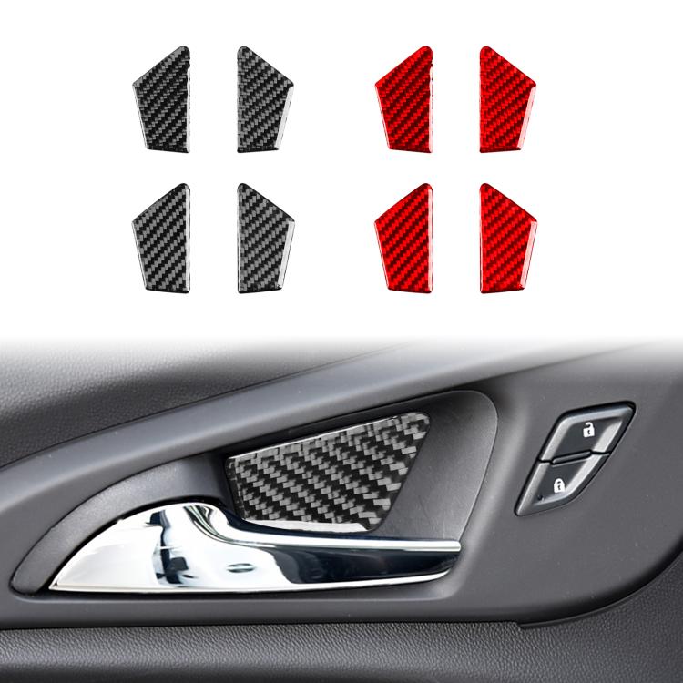 Per Chevrolet Malibu 2016-2021 4 pezzi/set adesivo per porta interna con guida a sinistra