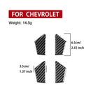 Per Chevrolet Malibu 2016-2021 4 pezzi/set adesivo per porta interna con guida a sinistra