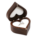 Scatola porta anelli in legno a forma di cuore, scatola porta gioielli, scatola regalo per San Valentino, RB513-C1, RB513-C2, RB513-C3, RB513-C4, RB513-C5, RB513-C6, RB513-C7, RB529-C1, RB529-C2, RB529-C3, RB529-C4, RB529-C5, RB529-C7, RB529-C8