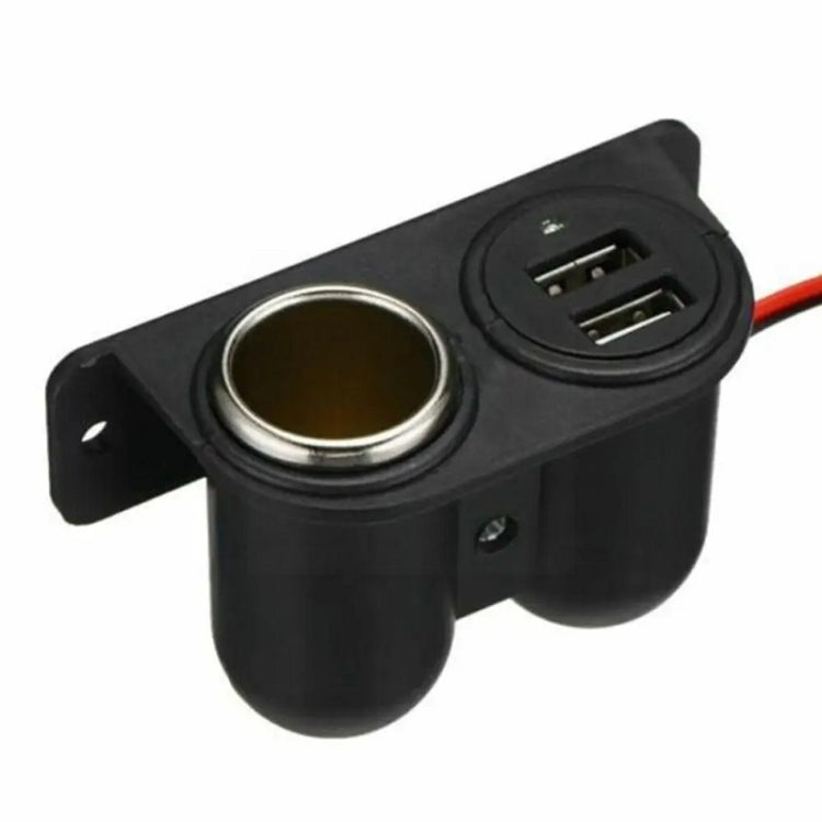 Caricabatteria da auto doppio USB 3.1A/3100mA modificato con accendisigari