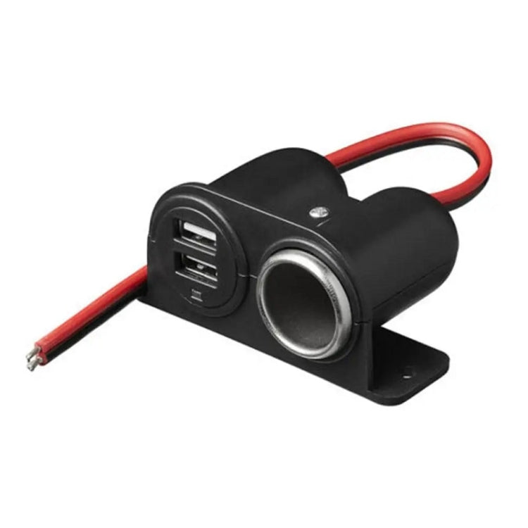 Caricabatteria da auto doppio USB 3.1A/3100mA modificato con accendisigari