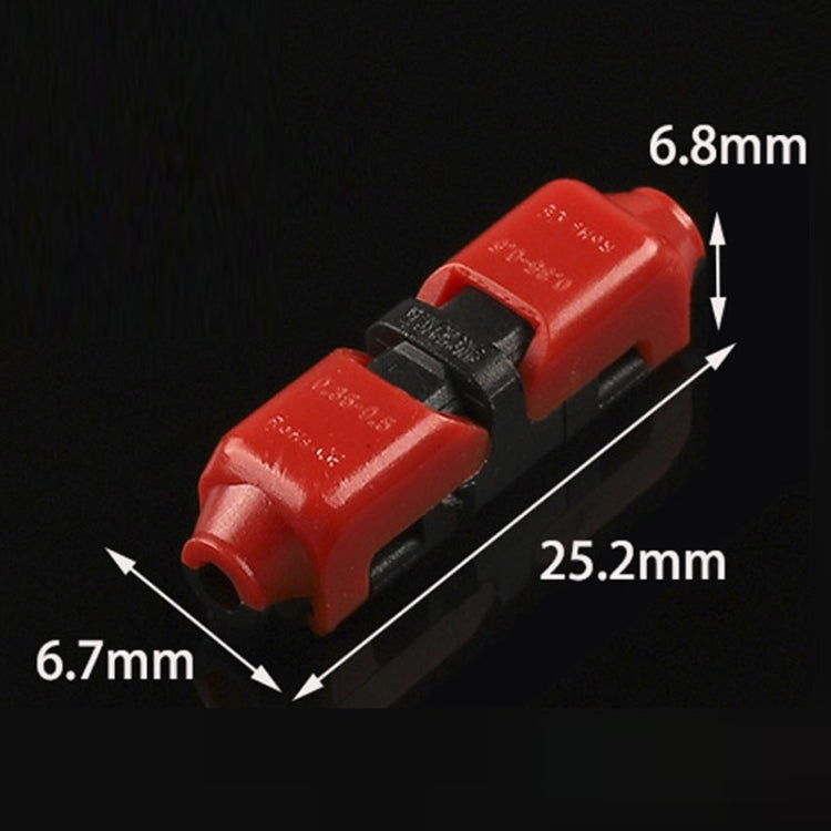 Morsettiera rapida con spina diritta in rame 9A 36V