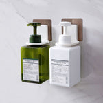 Mensola sospesa bagno senza perforazione 12x10x6 cm