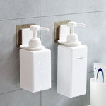 Mensola sospesa bagno senza perforazione 12x10x6 cm