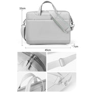 Borsa a tracolla portatile per computer portatile con airbag a tracolla, 17.3 inch