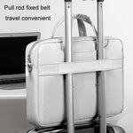 Borsa a tracolla portatile per computer portatile con airbag a tracolla, 17.3 inch