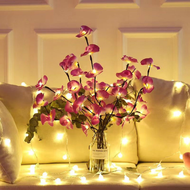 Lampadario semplice a forma di farfalla, orchidea, camera da letto, decorazione per vaso