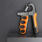 Esercitatore per muscoli del braccio rinforzante per impugnatura regolabile da 5-100 kg, Electronic Counter Orange, Electronic Counter Red, Electronic Counter Gray, Mechanical Counter Orange, Mechanical Counter Red, Mechanical Counter Gray