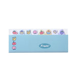 120 fogli/set Kawaii Sticky Tab Note Page Marker Bandiere di file scrivibili e riposizionabili, Dog, Fruit, Girl, Flower, Bear, Cat