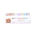 120 fogli/set Kawaii Sticky Tab Note Page Marker Bandiere di file scrivibili e riposizionabili, Dog, Fruit, Girl, Flower, Bear, Cat