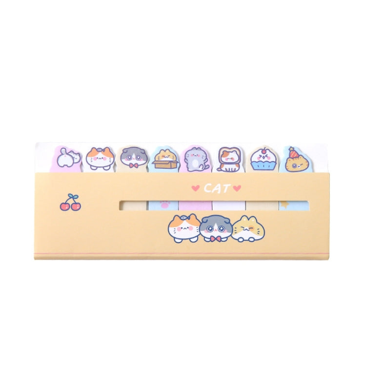 120 fogli/set Kawaii Sticky Tab Note Page Marker Bandiere di file scrivibili e riposizionabili, Dog, Fruit, Girl, Flower, Bear, Cat