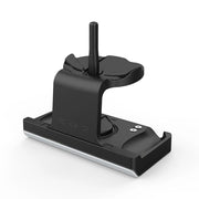 Per base di ricarica per cuffie Meta Quest 3 con supporto di ricarica con impugnatura VR Dazzle Lights, White, Black