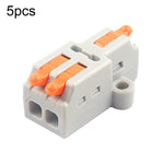 Morsettiera a connessione rapida con splitter per fili mini push