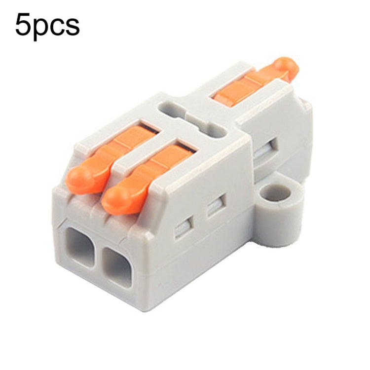 Morsettiera a connessione rapida con splitter per fili mini push