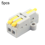 Morsettiera a connessione rapida con splitter per fili mini push