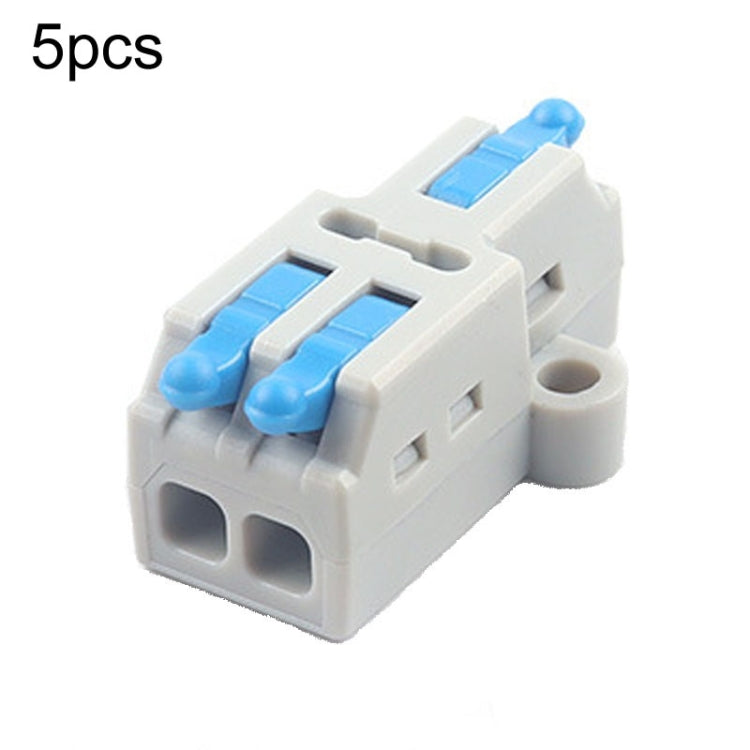 Morsettiera a connessione rapida con splitter per fili mini push
