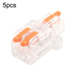 Morsettiera a connessione rapida con splitter per fili mini push