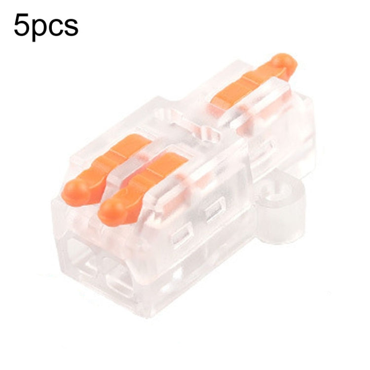 Morsettiera a connessione rapida con splitter per fili mini push