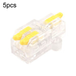 Morsettiera a connessione rapida con splitter per fili mini push