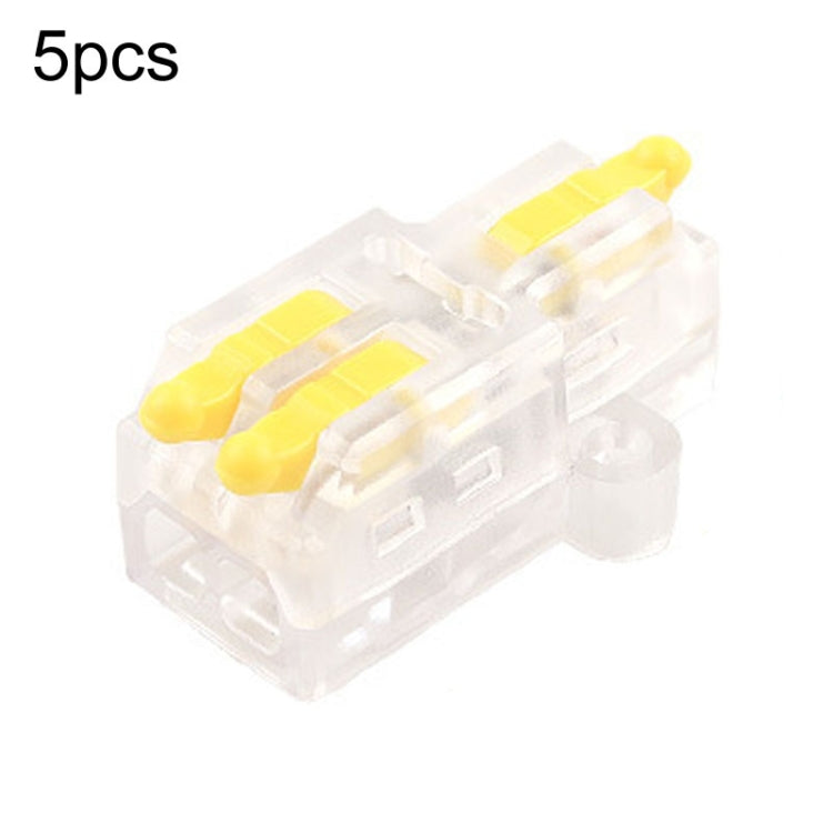 Morsettiera a connessione rapida con splitter per fili mini push