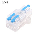 Morsettiera a connessione rapida con splitter per fili mini push
