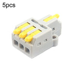 Morsettiera a connessione rapida con splitter per fili mini push